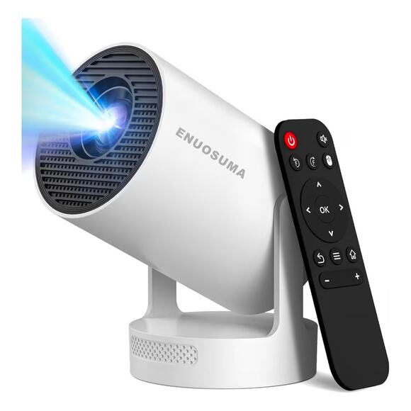 HY300 Ultra Mini Portable Projector with Wifi6 and Bluetooth - Picture 1 of 6
